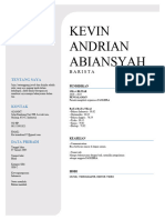 Kevin Andrian CV2