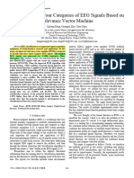 Classification of Four Categories of EEG Signals Based On Relevance Vector Machine