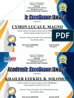 Certificates