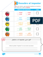 Es SL 2548421 Fichas de Actividad Descubre Al Impostor Ortografia 4 Primaria - Ver - 1