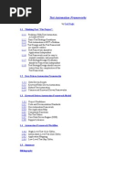 Data Driven and Keyword Driven