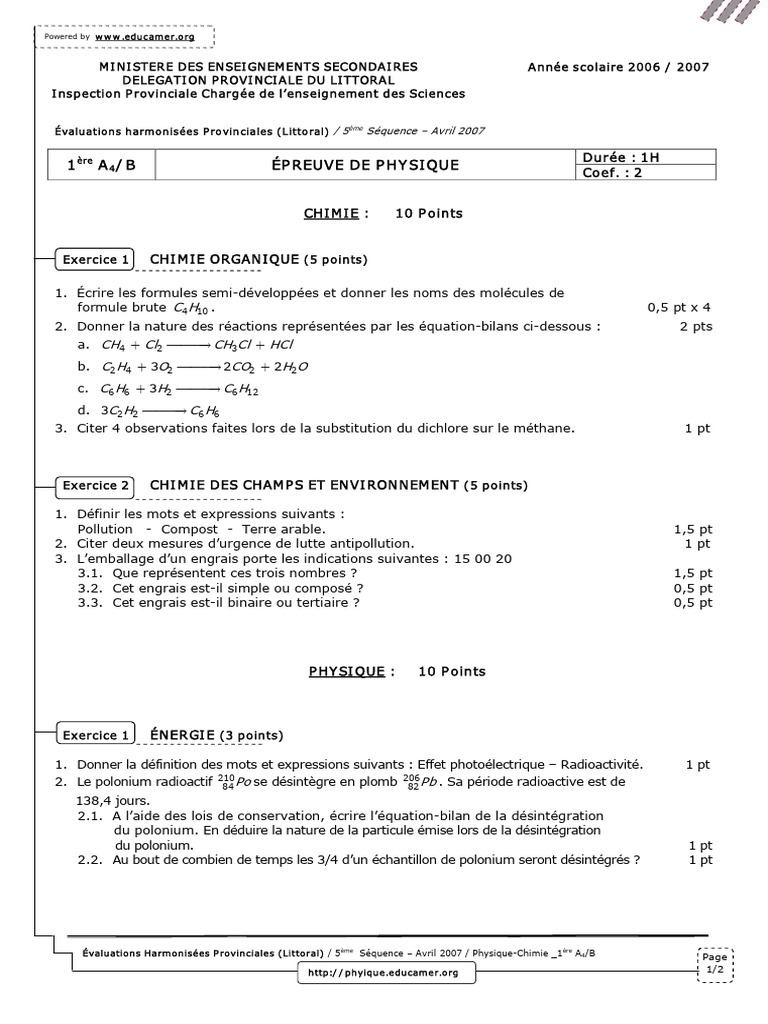 CH18 | PDF | Sciences physiques | Physique