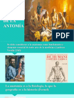 Historia de La Anatonía