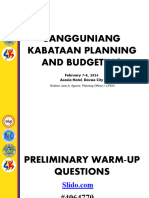 SK Planning and Budgeting 2024