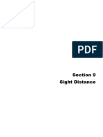 Section 9 Sight Distance