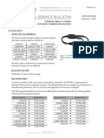 HOTSTART Bulletin Y Cord Part Numbers 120115