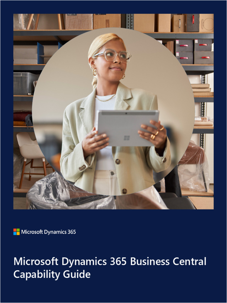 Dynamics 365 Business Central Capability Guide | PDF