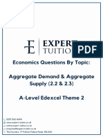 Aggregate Demand Aggregate Supply 2.2 2.3