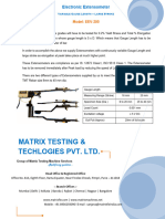 Extensometer - Variable GL-1