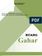 Evaluasi PROGRAM KERJA TAHUN 2023 GAHARU