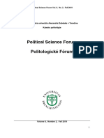 Political Forum Journal