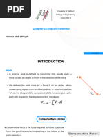 Physic II - Chapter 03 Electric Potential