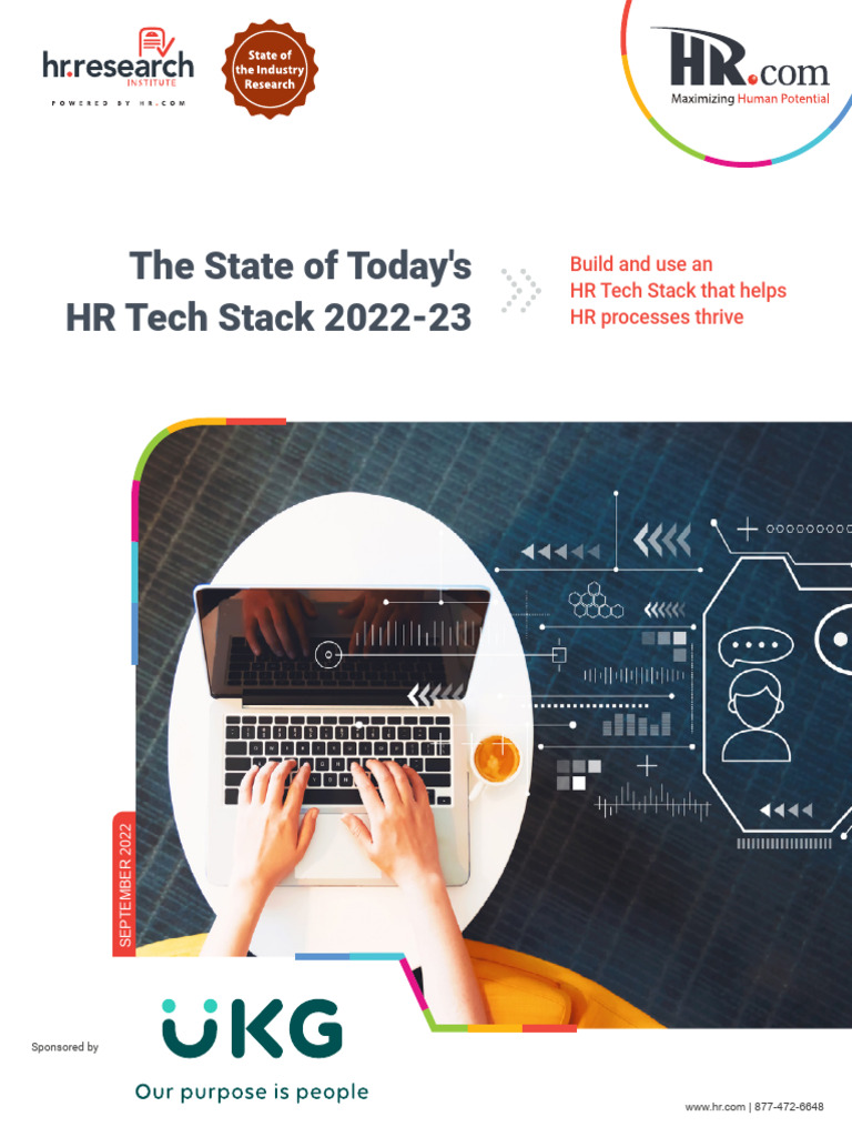 2022 09 09 - The State of Todays HR Tech Stack - 2022 23 ...