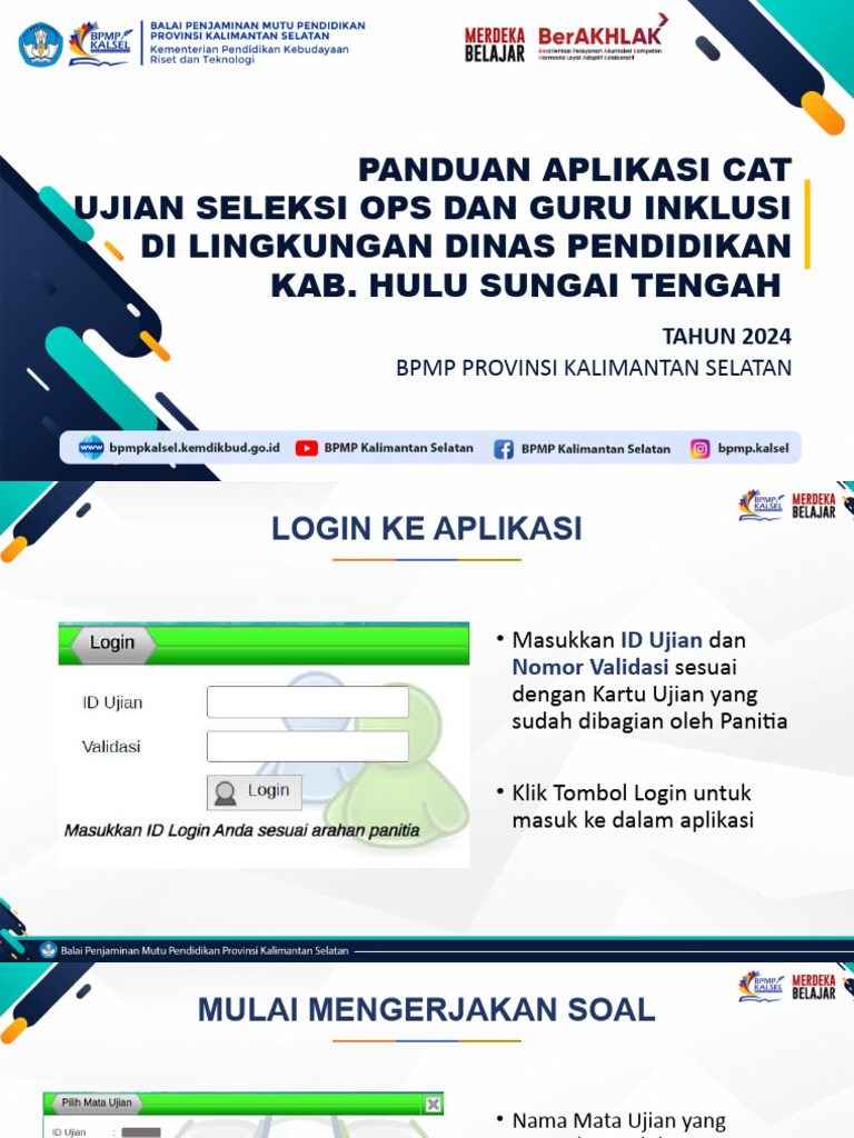 Panduan Aplikasi CACT | PDF