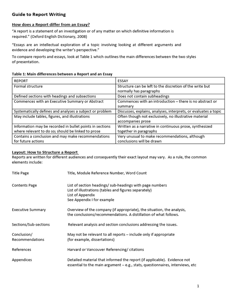2023 Report Writing Guide | PDF