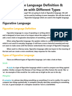 Figurative Language Definition and Examples