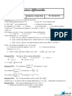 Quations Différentielle (MR Chortani Atef) (Lycée Ali Bourguiba Bembla)