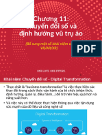 Chương 11 - Chuyển đổi số và định hướng vũ trụ ảo