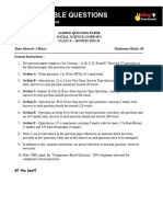 Sample Question Paper - Set 1