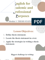 Eapp Module3 Thesis Statement