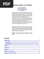 Download Function Pointers in VBScript by api-3817447 SN7107503 doc pdf