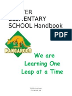 Critter Elementary School 2008-09 Handbook
