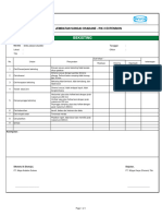 Form Checklist Bekisting