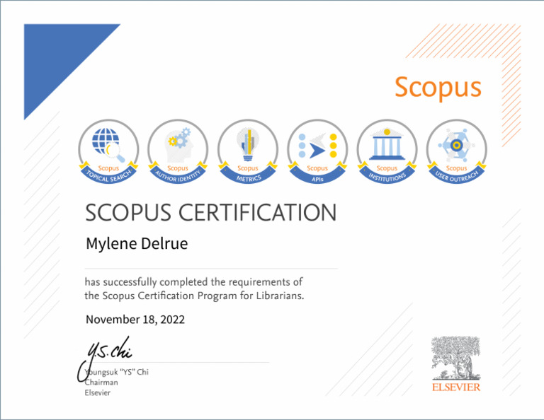 Certification Scopus Pdf