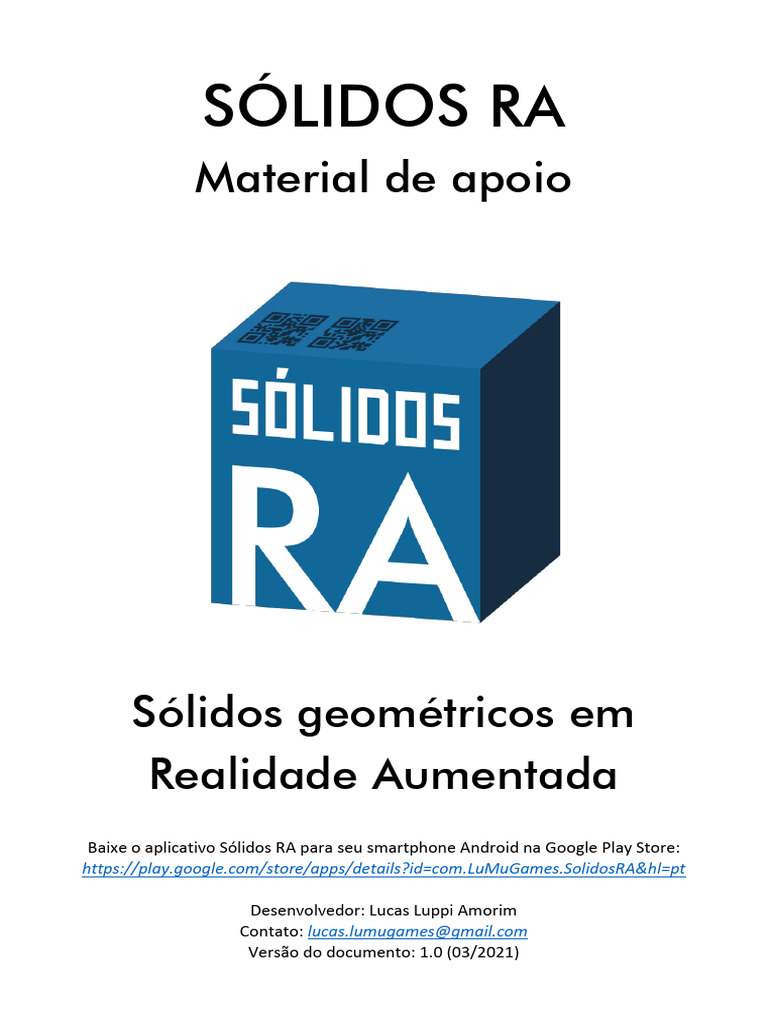 Material de Apoio Do Sólidos RA | PDF