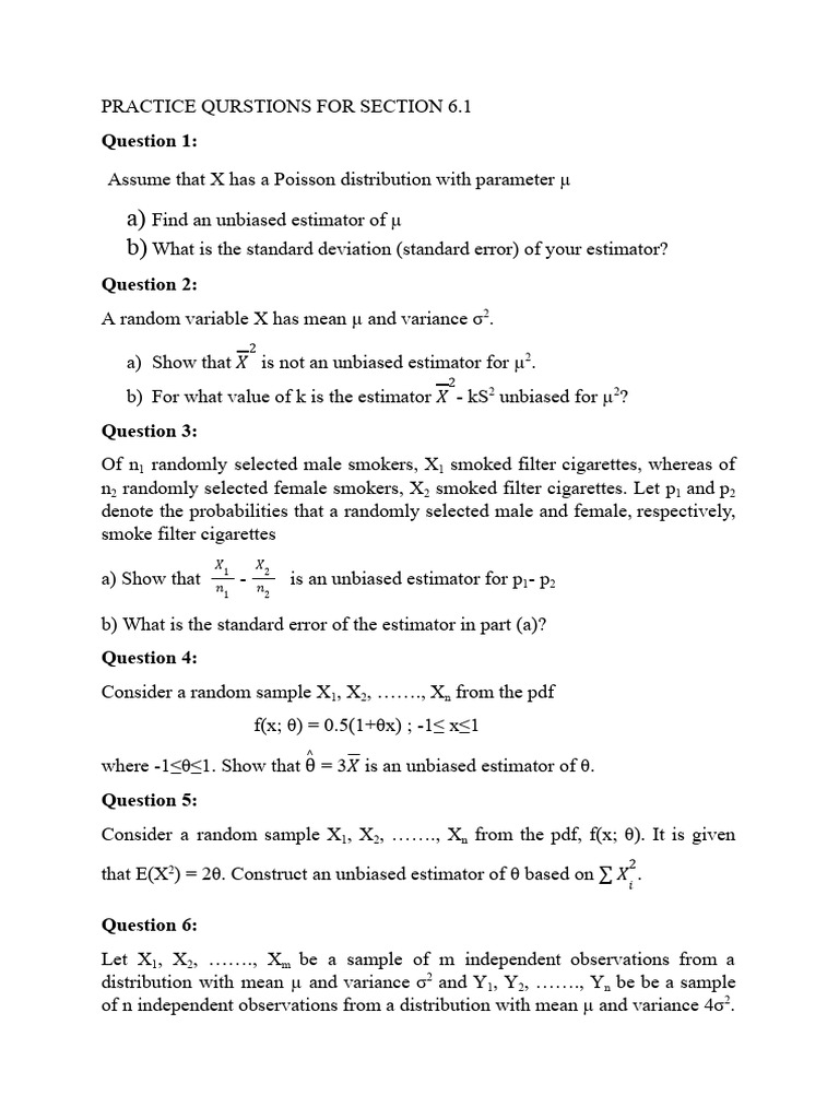 Practice Questions | PDF