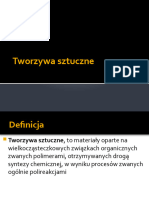 Tworzywa Sztuczne