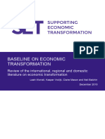 Baseline On Economic Tranformation 2015 - Final