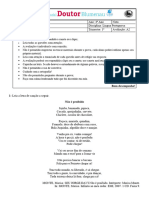 Critérios para A Prova:: Bom Desempenho!