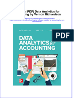 Ebook Original PDF Data Analytics For Accounting by Vernon Richardson All Chapter PDF Docx Kindle