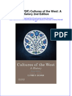 Ebook Original PDF Cultures of The West A History 2Nd Edition All Chapter PDF Docx Kindle