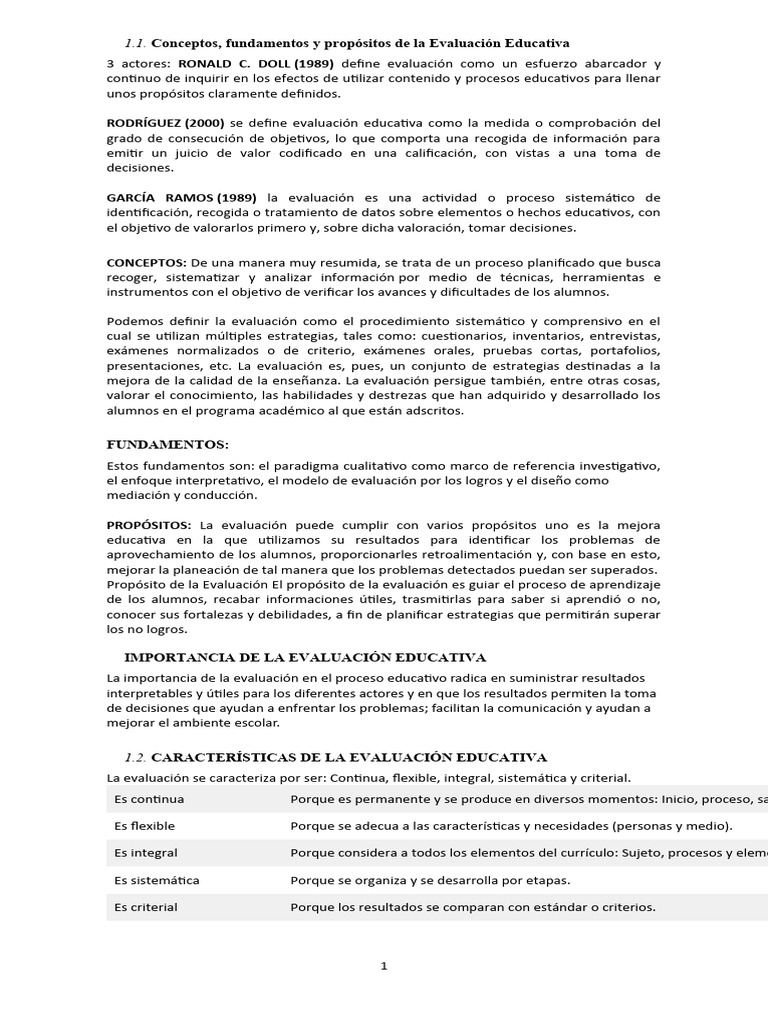 Problemas en la Evaluación Educativa | PDF | Crecimiento personal y ...