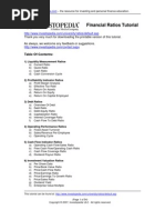 Download Financial Ratios Tutorial by api-27605522 SN7107642 doc pdf