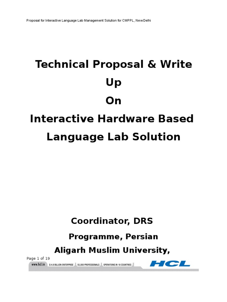 Interactive Language Lab Proposal | PDF | Command Line Interface | User ...