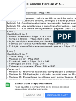 Conteúdo Exame Parcial 2º Trimestre - 6º Ano - 2022 - Google Drive