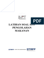 100 Soal SSW Pengolahan Makanan - Terjemahan - Kunci Jawaban - WM-1