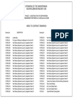 Volume 1 - Tender Drawings - 1015-INDEX PAGE - A1