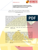 Establishing Maritime Power Competitiveness Index: Benchmarking Indonesian Navy'S Aspiration TO Become World-Class SEA Power