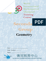 WIMO Final Training Course S - Geometry