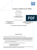 Design and Analysis of Bolted Joints DABJ Course Book Feb2022