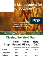 Enhanced Management For Increased Soybean Yield - Ross Bender