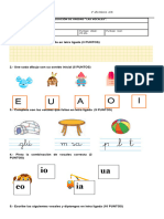 Evaluación de Diagnóstico P.I.E.