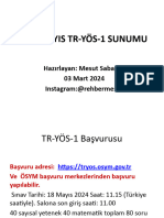 2024 TR Yös-1 Sunumu