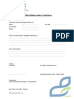 Form Permintaan Data/ Laporan: FRM-MI&A-MR/201/2022 Rev 04
