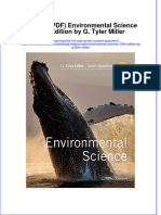 Ebook Original PDF Environmental Science 16Th Edition by G Tyler Miller All Chapter PDF Docx Kindle
