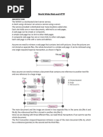 World Wide Web and HTTP